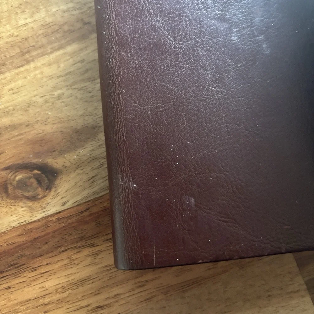 Cavallini & Co. Brown Leather Journal  MADE IN ITALY - BROKEN STRAP- AS IS
